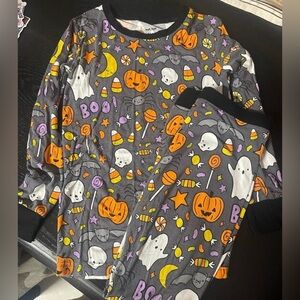 Little Sleepies size 7/8 - Halloween PJs